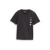 TOM TAILOR Majica antracit/bela