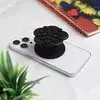 Stiker za mobilni telefon Magnetic Flower, Crni
