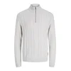JACK & JONES Pulover JJJAMES pegasto bela