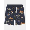 NAME IT Športne kratke hlače Ditmar 13228541 Mornarsko modra Regular Fit