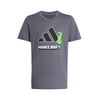 Adidas Majica za dečake J Mc Tr Tee KD6874, Kratki rukav, Siva
