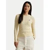 Polo Ralph Lauren Pulover 211971869015 Svetlo rumena Slim Fit