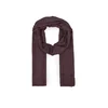 Ruta Calvin Klein Emblem Aop Glossy Tonal Scarf LV04F8096G Bordo rdeča