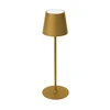 LED prigušiva spoljašnja stona lampa LED/4W/4000 mAh 3000/4000/5500K IP44 zlatna