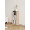 Hanah Home polica za knjige Bili3 40, 40 cm, hrast Sonoma