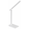 Stona lampa bela mat, LED
