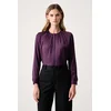 BOSS Bluza Banorah 50571073 Vijolična Regular Fit