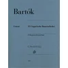 BARTOK:15 HUNGARIAN PEASANT SONGS FOR PIANO