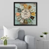 Wallity Dekorativni zidni sat STMDF12, 45x45 cm