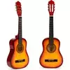 ECO TOYS Velika drvena gitara za decu, natural