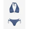 Cupshe Bikini Triangle modra
