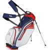 Big Max Dri Lite Feather 2 Golf torba Stand Bag Steel Blue/Red/White