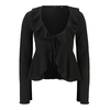 Vero Moda Petite Bluza GELINA, črna