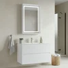 HANAH HOME Kupatilski ormarić sa umivaonikom i ogledalom (2 komada) Nest 91 v2 545