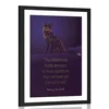 Plakat s paspartujem citat Nancy Newhall - 40x60 no frame