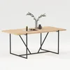 Homestar Jedilna miza CINDY 160x90x75 cm hrast