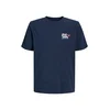 Jack & Jones Junior Majica JJLEGEND mornarska / brusnica / bela