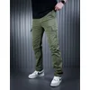 Denistar Muške pantalone 100/2795, Kargo, Maslinaste