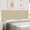 Uzglavlje Svijetlozeleni sivi 200 cm Kordura tekstil