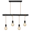 Globo 15459-4H - Luster na sajli LEO 4xE27/60W/230V