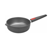 Ponev za praženje TITANIUM NOWO, 24 cm, za indukcijo, odstranljiv ročaj, titan, WOLL
