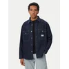 HUGO Jeans srajca Ebolt 50556349 Mornarsko modra Oversize