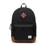 Herschel Heritage Youth Backpack - Black/Saddle Brown Črna