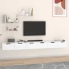 Zidni ormarići 2 kom bijeli 102 x 30 x 20 cm konstruirano drvo