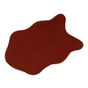 Bordo rdeče sintetično krzno 60x90 cm Sherpa – Casa Selección