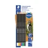 OLOVKA SPECIJALNA PERMANENTNA GLASOCHROM DESIGN JOURNEY PK6 STAEDTLER 10820BK6-C SORTIRANO BLISTER