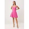 Trendyol Milla Ženska haljina TPRSS25EL00156, Roze