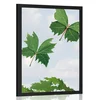 Plakat listi v vetru - 30x45 no frame