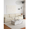 ATELIER DEL SOFA Sofa trosed Soli 3 Seater White