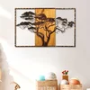 Wallity Zidna dekoracija Acacia Tree - 388-A, 90x58x3 cm, Smeđe boje