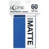 Ultra Pro Matte Eclipse Small Desk Protector Sleeves 60 - Pacific Blue