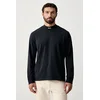BOSS Green majica z dolgimi rokavi moška bombažna z elastanom Tee Collar Long