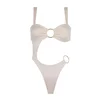 Acuarela Brand Enodelne kopalke Sirena off-bela