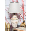 Opviq Stona lampa E27 Max 40W, Krem-Zlatna