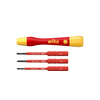 WIHA 43167 Set preciznih Odvijača Picofinish® SlimVario® električarski, 4 dela