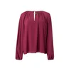 Anna Field Bluza vinsko rdeča
