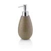 Kela Dozirnik za milo Dots, keramika moka, 350 ml