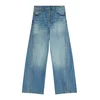Bershka Kavbojke moder denim