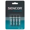 Sencor Baterija, LR03 AAA, 4BP, Alkalna