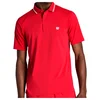Moška majica Wilson M Challengers Technical Polo Varsity Red M