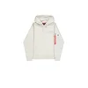 ALPHA INDUSTRIES Majica svetlo siva/zelena/rdeča/črna