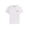 Tommy Jeans Majica rjava/črna/bela