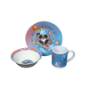 Sigma Dečiji set posuđa SH-591 Panda, 3 dela, Plavi