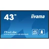 Iiyama lfd lh4360uhs-b2ag 42.5 va 3840 x 2160 @60hz 500 cd/m˛ 5000:1 8.5ms ( LH4360UHS-B2AG )