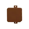shumee Hermetična omarica V6, termoplastika 85x85x41 IP54, rjava - klik, 12 izbojnih odprtin F1.0291