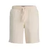 Jack & Jones Kratke hlače iz tkanine St.Jaiden 12293471 Kremna Relaxed Fit